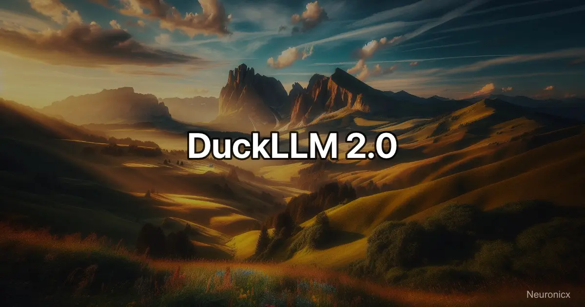 DuckLLM 2.0:AI 聚合接口源頭平台 DuckLLM 2.0:AI 聚合接口源頭平台